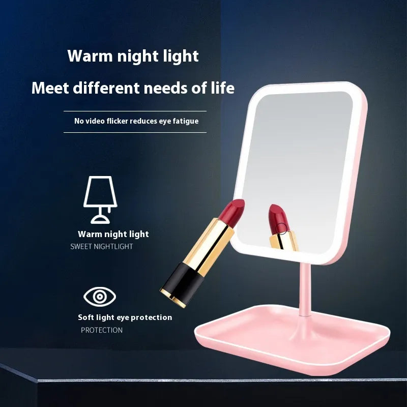 LED Glamour Mirror with Smart Lighting