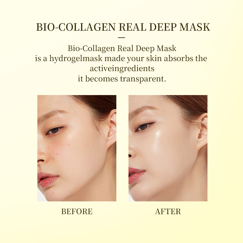 Bio-Collagen Real Deep Mask – Probiotics + Hyaluronic Acid Skin Treatment