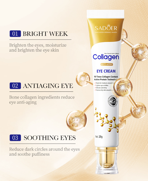 Collagen Eye Cream for Fine Lines & Dark Circles