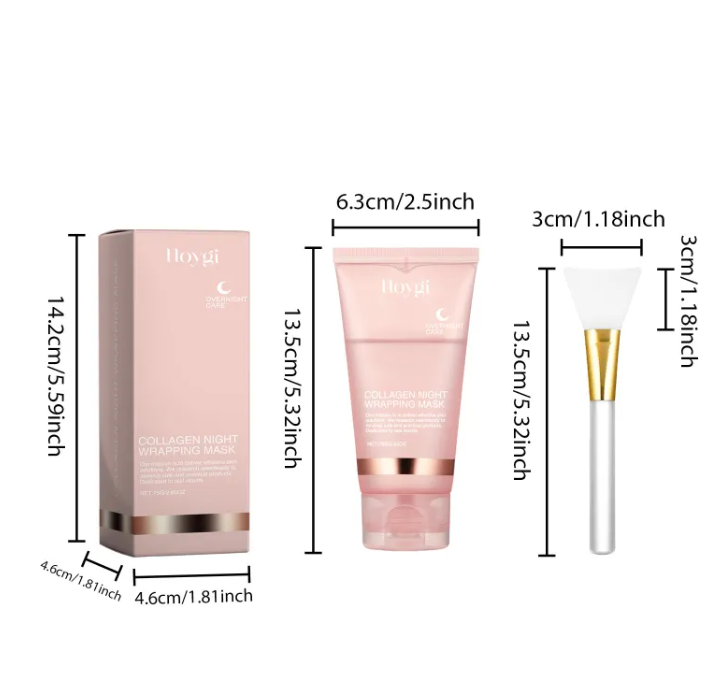 Collagen Peel-Off Glow Mask – Deep Cleanse & Radiant Skin