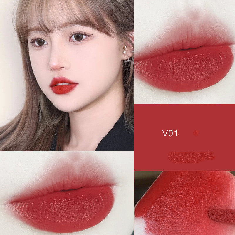Velvet Lip Glaze Lipstick for Students - Make-up Mud