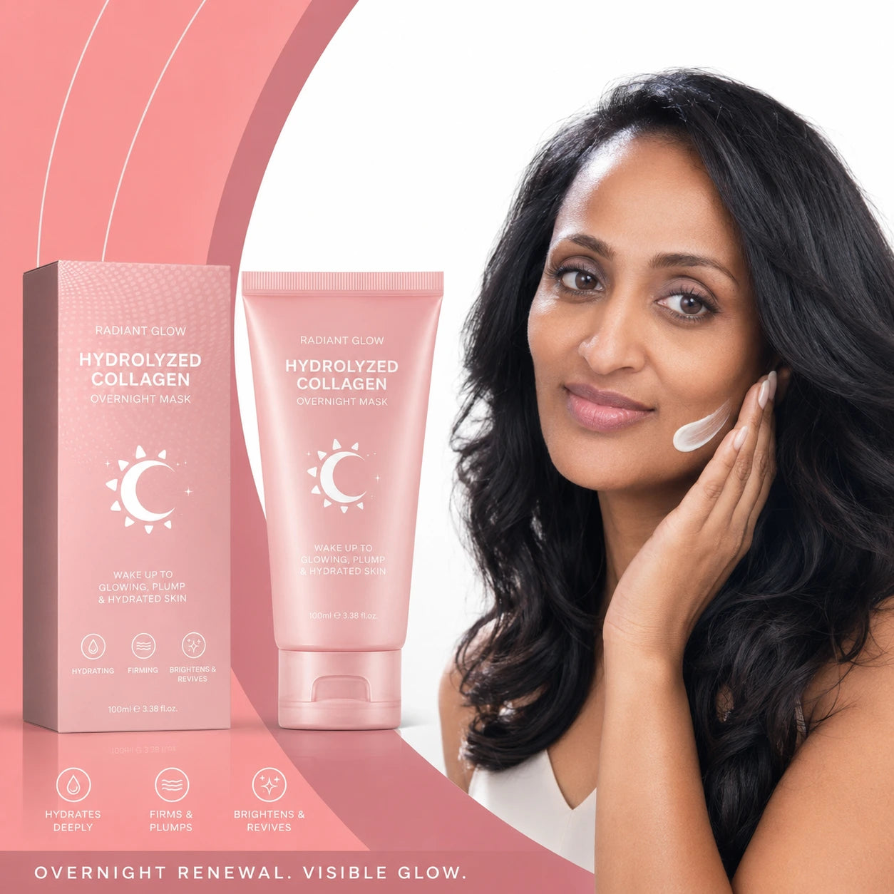 Collagen Anti‑Wrinkle Wrapping Mask — Firm, Smooth & Radiant Skin
