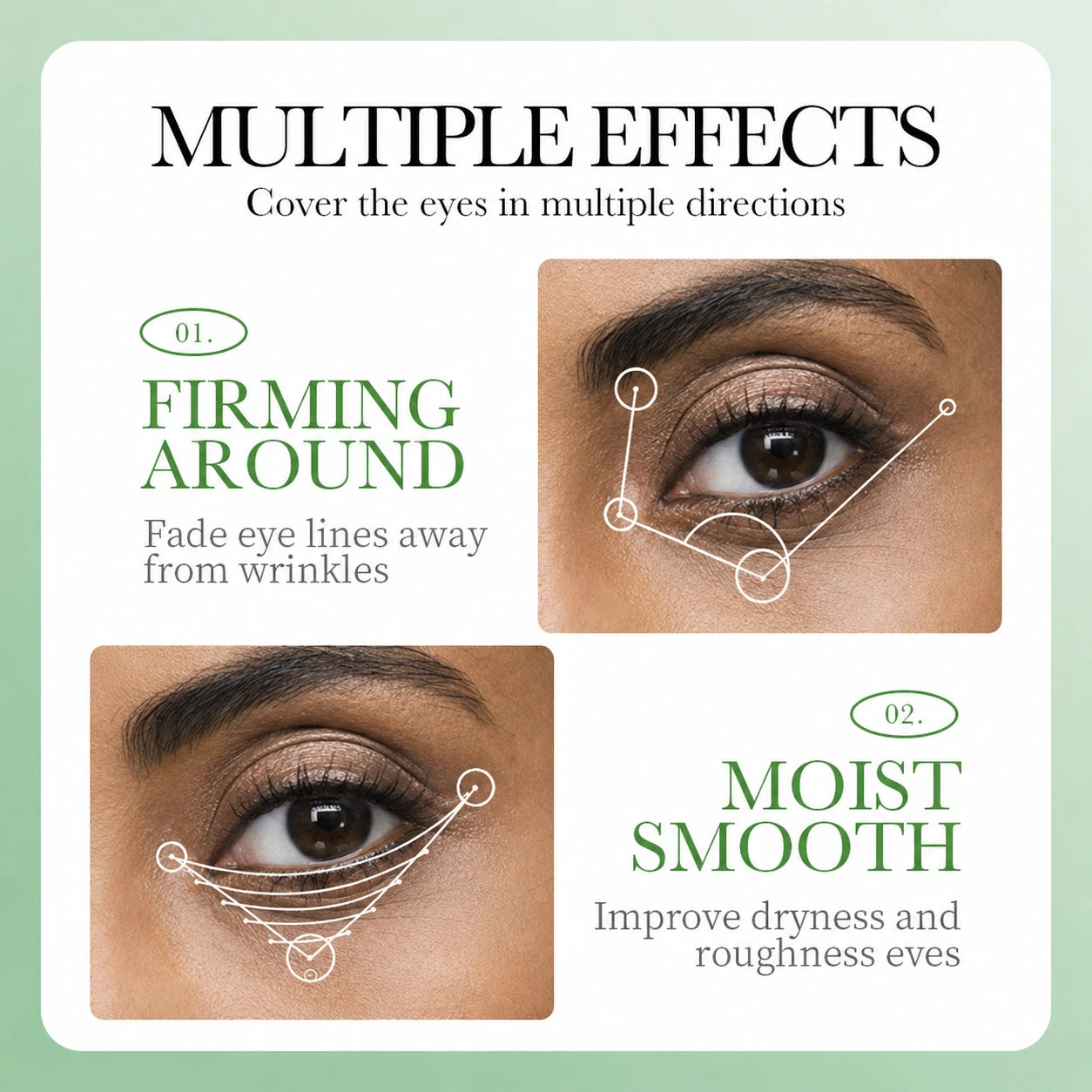 Aloe & Collagen Under‑Eye Patches — Cooling, Hydrating & Brightening Care