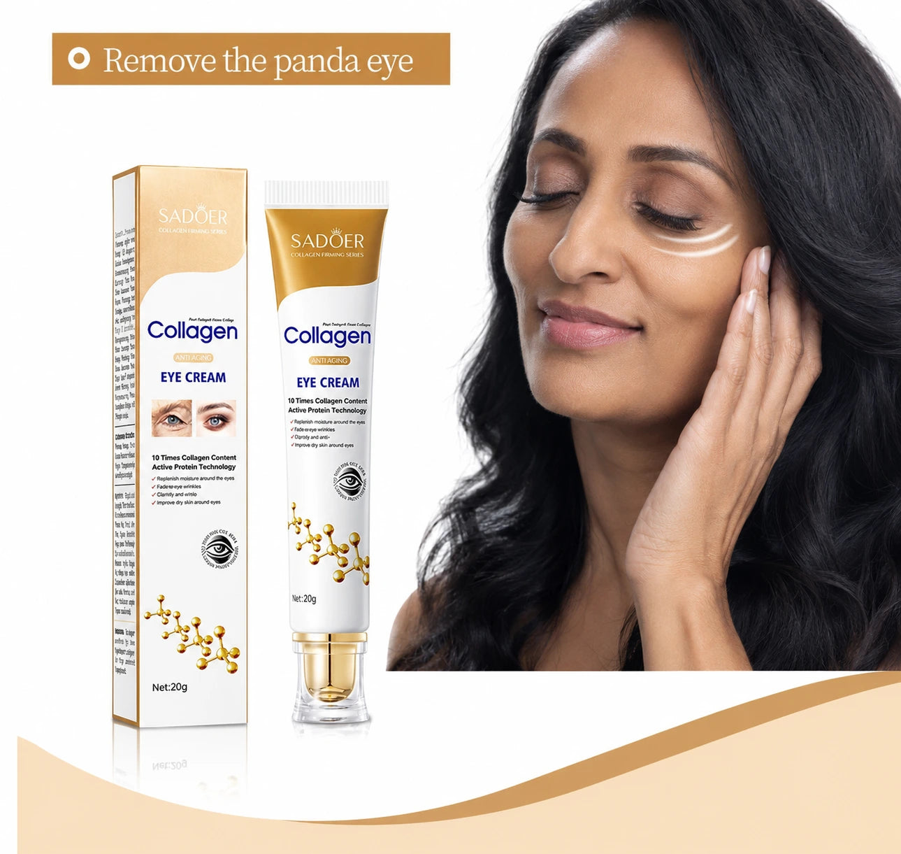 Collagen Eye Cream — Brighten, Smooth & Rejuvenate the Under‑Eye Area