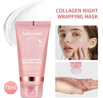 Lakerain Collagen Overnight Sleep Mask – Wake Up to Glowing Skin