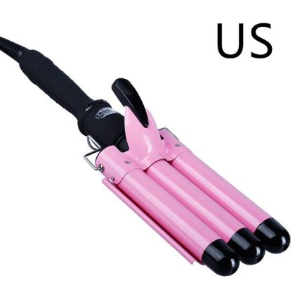 Triple Barrel Hair Curler Iron – Nano-Titanium Ceramic Waves