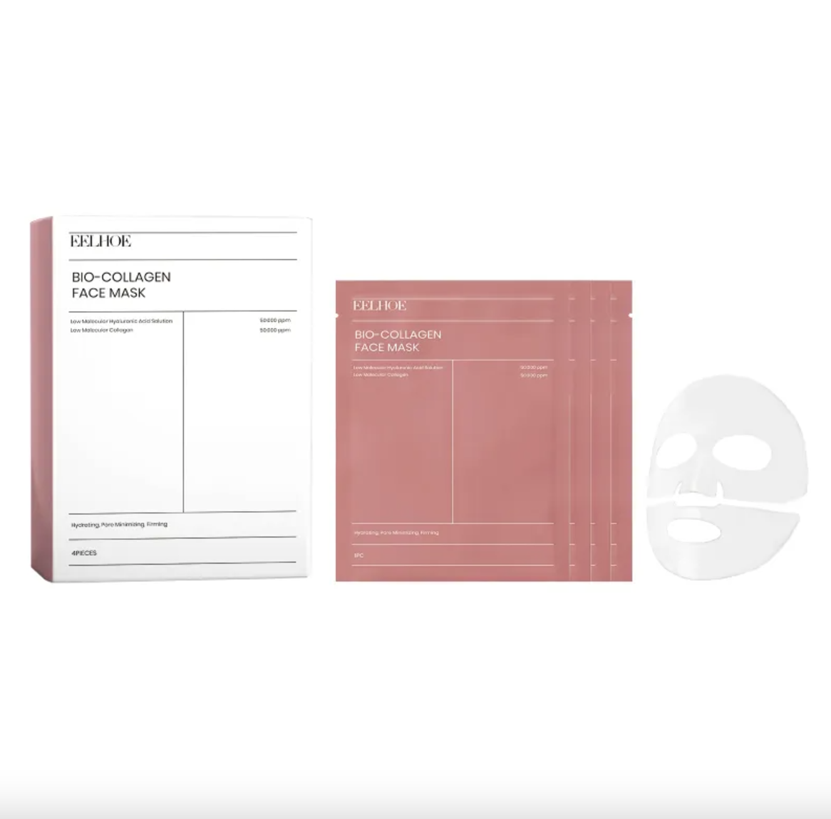 Collagen Hydrating Sheet Mask – Nourish, Firm & Glow (Multi-Pack)