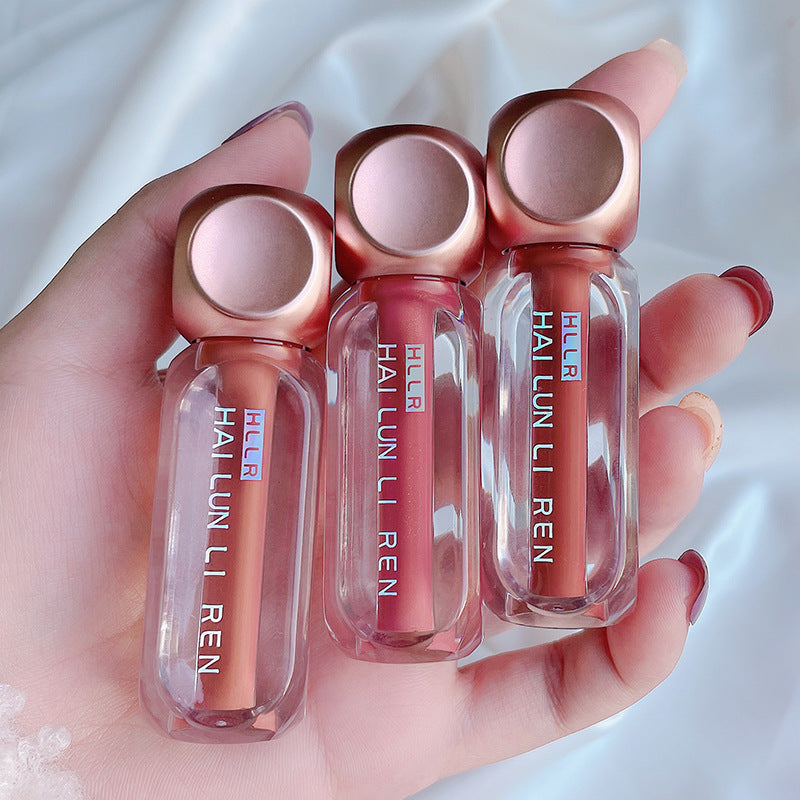 Velvet Lip Glaze Lipstick for Students - Make-up Mud