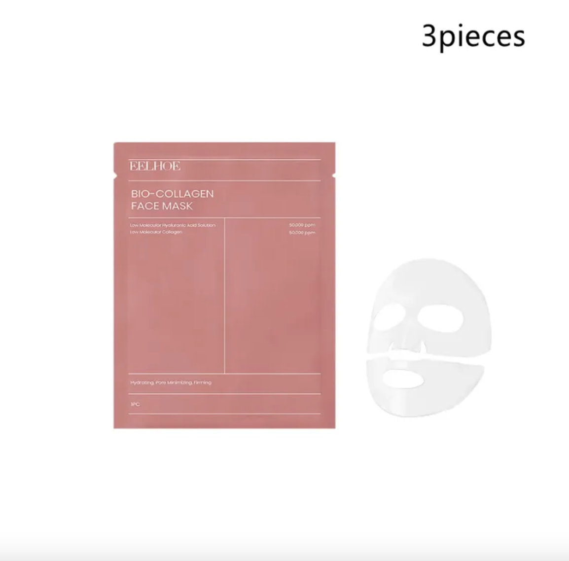 Collagen Hydrating Sheet Mask – Nourish, Firm & Glow (Multi-Pack)